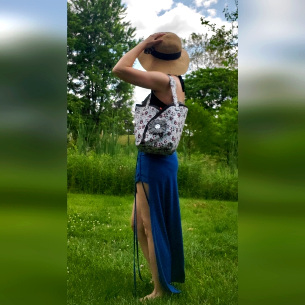 Handmade Floral Shoulder Bag